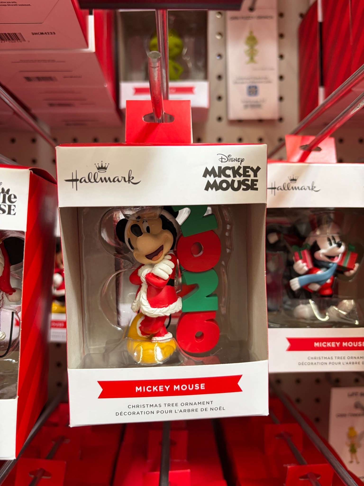 New Disney hallmark ornaments at Walmart! Also available in Amazon.