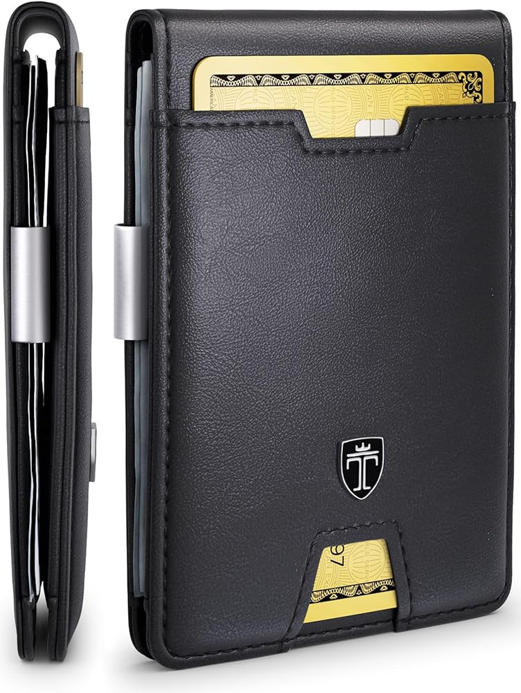 TRAVANDO Mens Wallet with Money Clip AUSTIN RFID Blocking Bifold Credit Card Holder for Men with ... | Amazon (US)