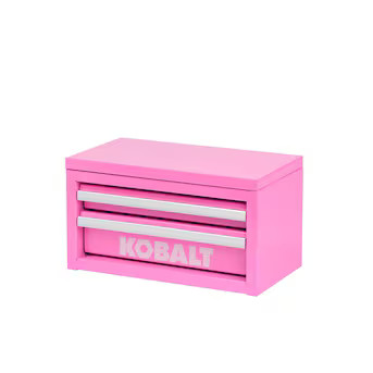 Kobalt Portable Mini Toolbox 10.83-in W x 5.91-in H x 5.91-in D 2 -Drawer Hot Pink Steel Tool Box | Lowe's