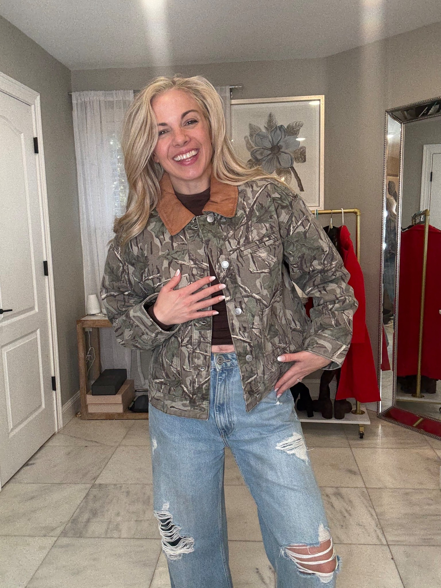 Falling for the barn jacket trend this winter season !! Such a good layering piece and makes an outfit 10x cuter ! Camo jackets have my 🫶🏼 wearing a size small !

#LTKootd #LTKU #LTKHoliday