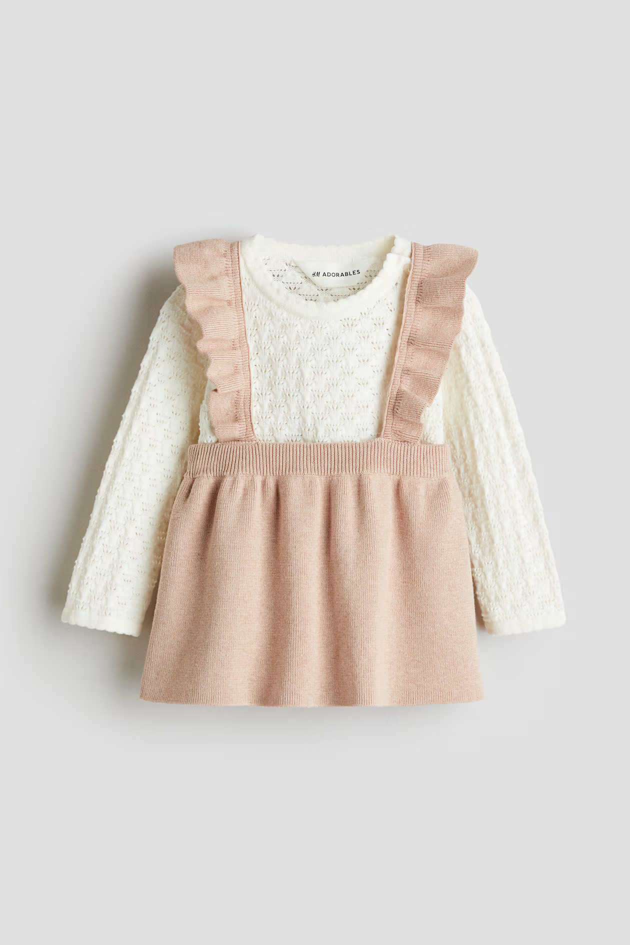 2-Piece Cotton-Knit Top and Skirt Set | H&M (US + CA)
