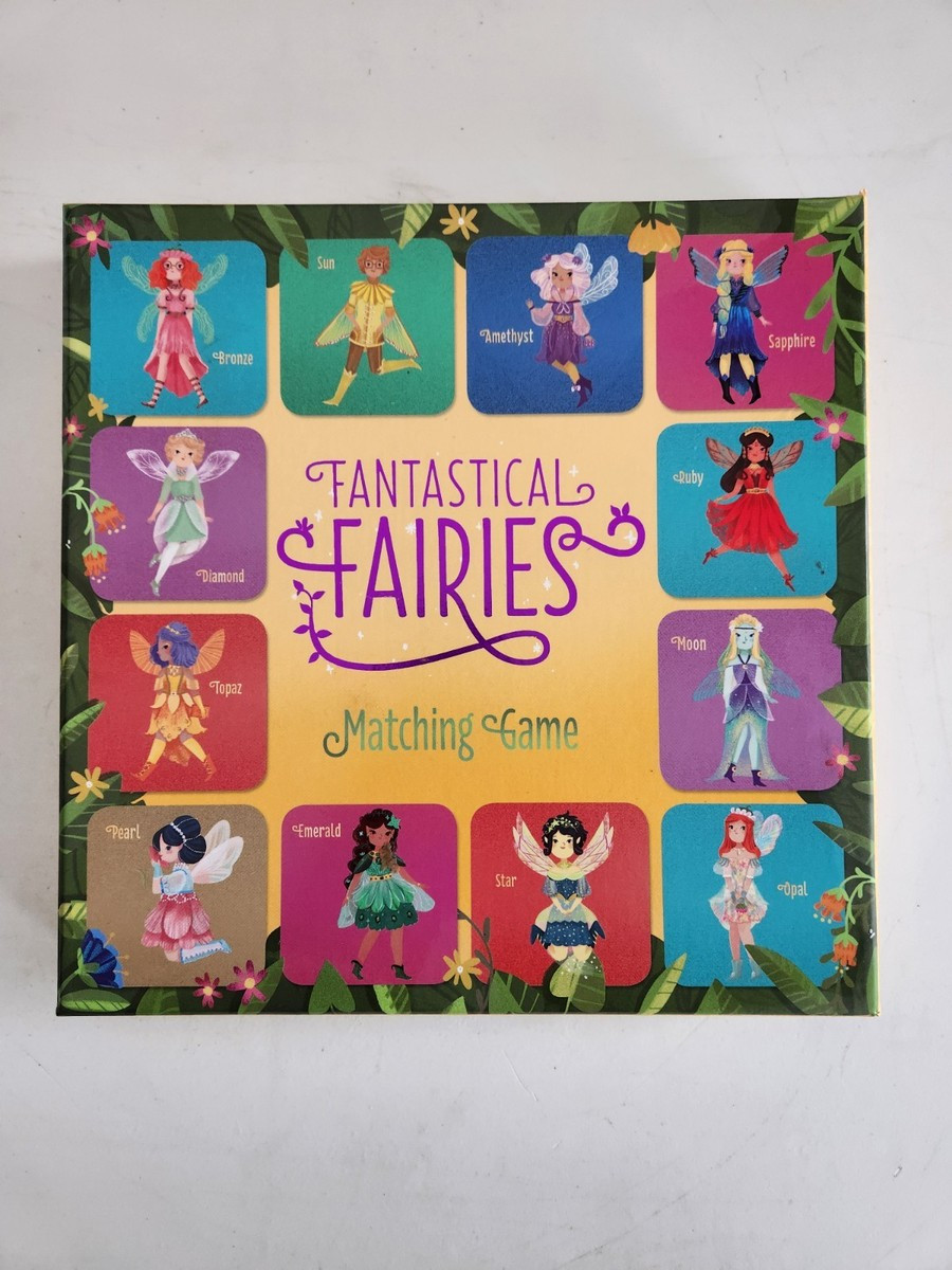Chronicle Books Fantastical Fairies Memory Game Fairytales Illustrated Cards 5+ | eBay | eBay US