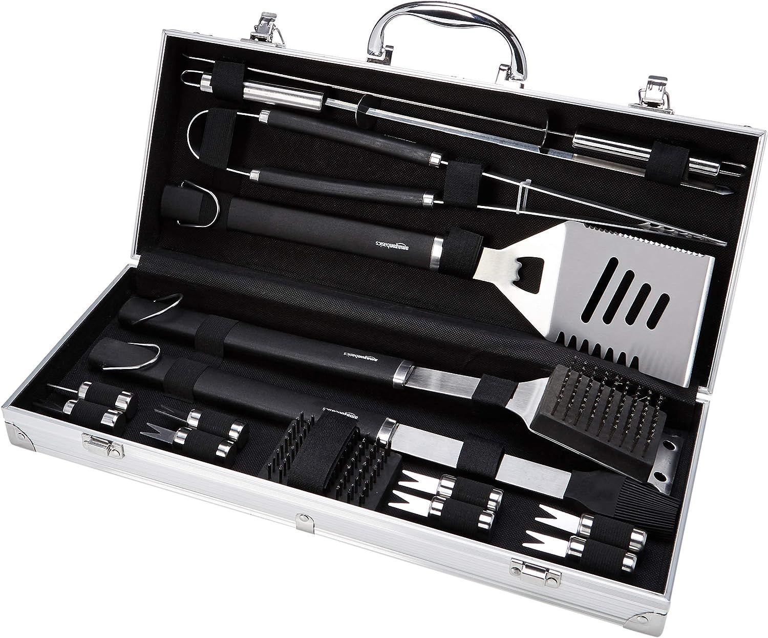 Amazon Basics Grilling Tool Set - 15piece | Amazon (US)