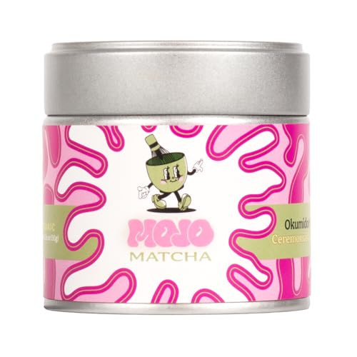 Mojo Matcha Ceremonial Grade Matcha Powder Organic Matcha Ceremonial Grade Japanese Matcha Tea Powder Organic - Okumidori Cultivar - 1.06 oz (Okumidori) | Amazon (US)