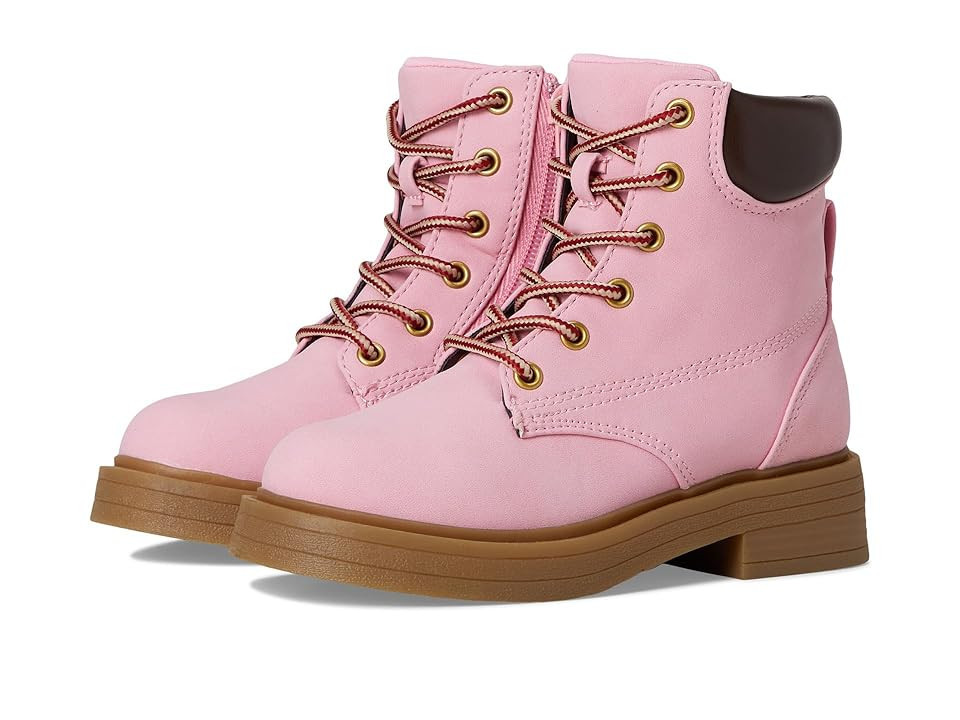 Steve Madden Kids Jumble (Toddler/Little Kid) Girls Shoes Pink : 11 Little Kid M, Suede | Zappos