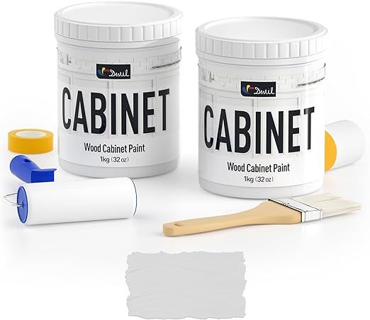 DWIL Premium Waterproof Cabinet Paint - Satin Finish, Primer & Paint In One, No Sanding Require, ... | Amazon (US)