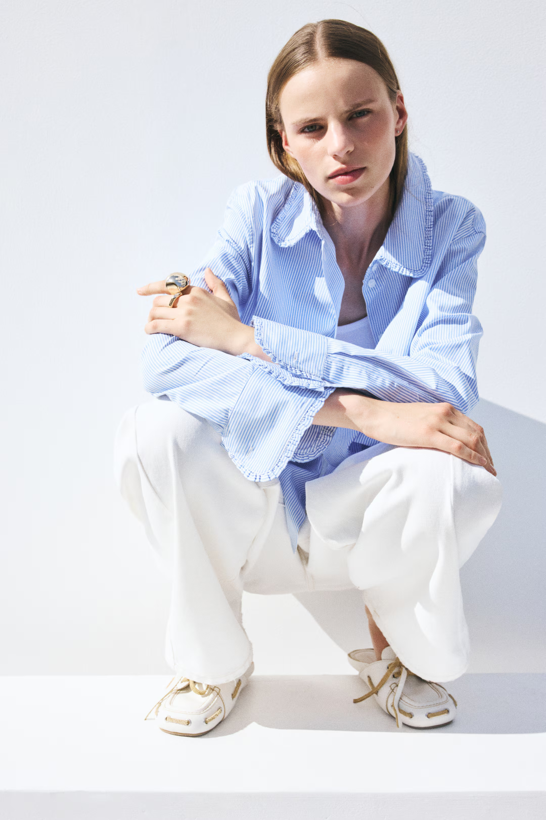 Cotton Poplin Shirt | H&M (US, CA, MX)
