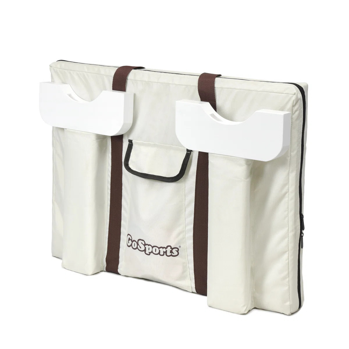 GoSports 2 foot Width Giant 4 in a Row Game with Carrying Case, Made from Wood | Wayfair North America
