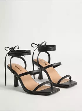 Wrap Heel Strappy Sandal (WW) | Torrid (US & Canada)