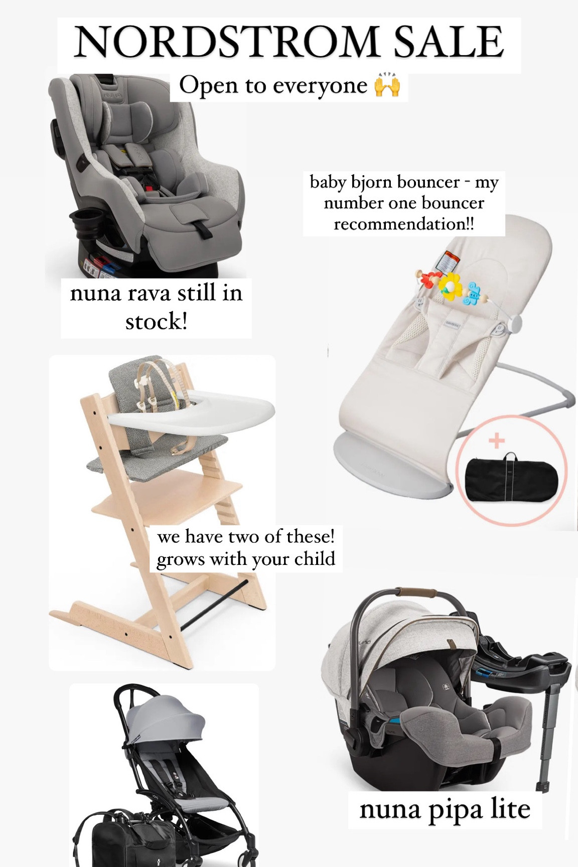 Nordstrom sale open to everyone!

#LTKBaby #LTKxNSale #LTKFamily