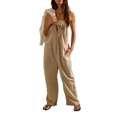 Free People Jude Denim Overalls in Verdant at Nordstrom, Size Medium | Nordstrom
