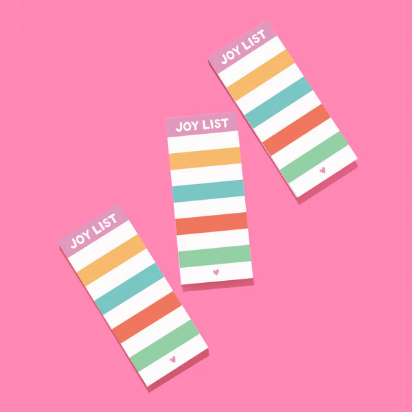JCS x Rachel Awtrey Joy List Notepad | Joy Creative Shop