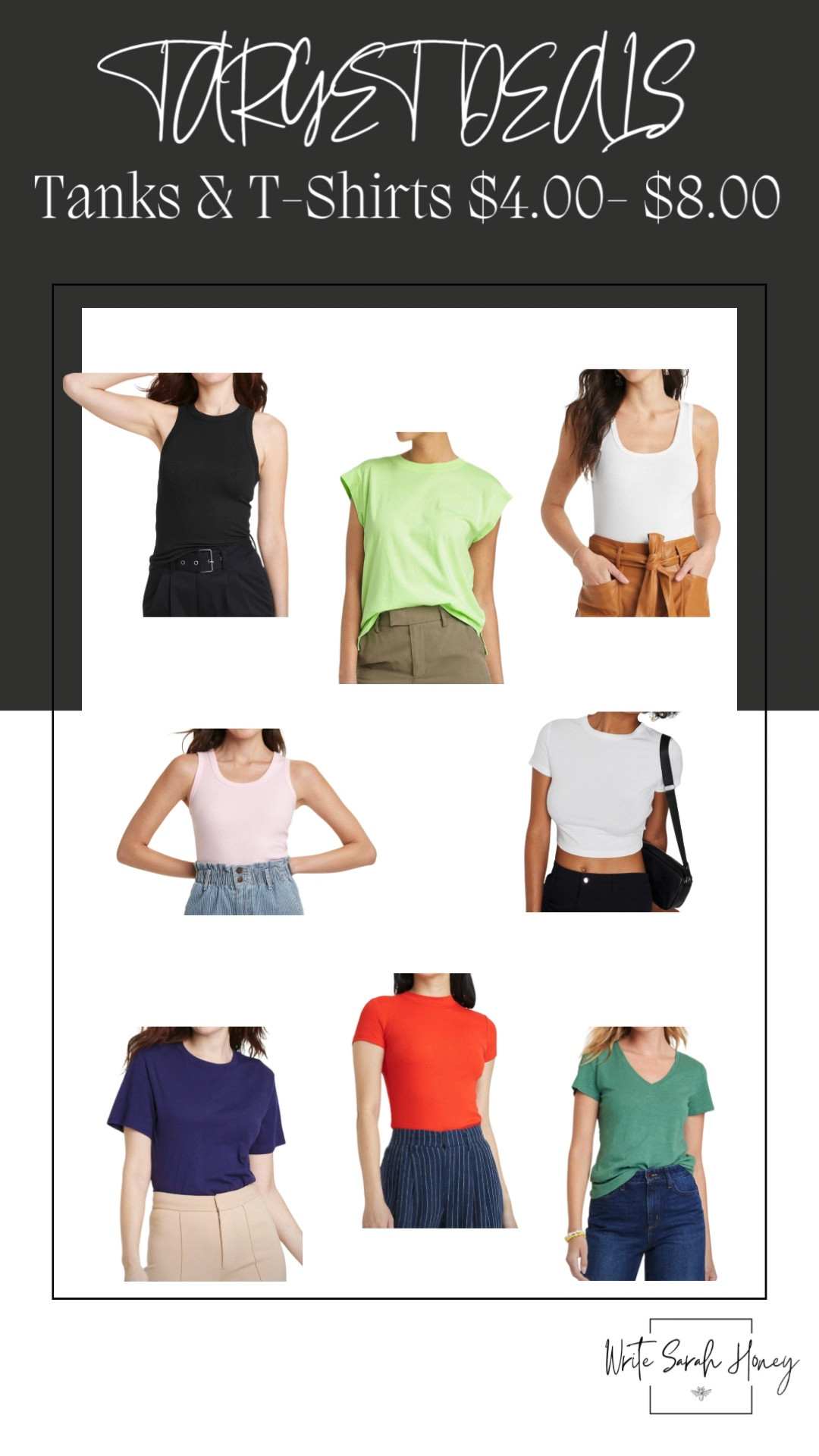 Shop Target Sale! Everyone’s favorite tank tops  and t-shirts on sale starting at $4.00-$8.00! Stock up on your favorite colors! #target #sale #tanktops #tshirts 

#LTKSummerSales #LTKSaleAlert #LTKActive