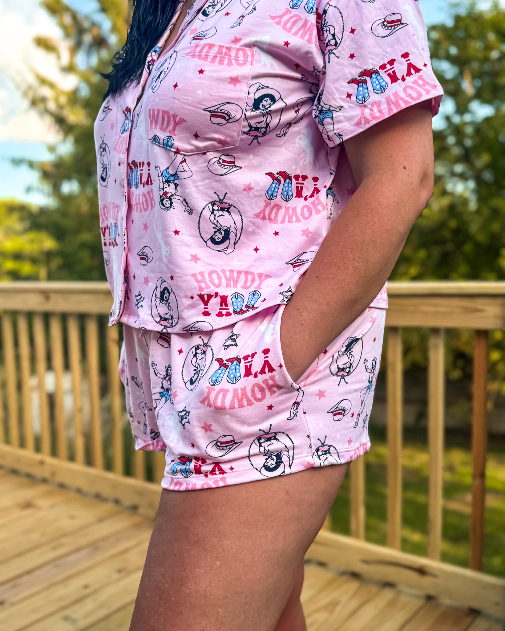 Scream howdy yall this 4th of July with this cute pajama set !! 

#LTKMidsize #LTKFindsUnder50 #LTKSeasonal