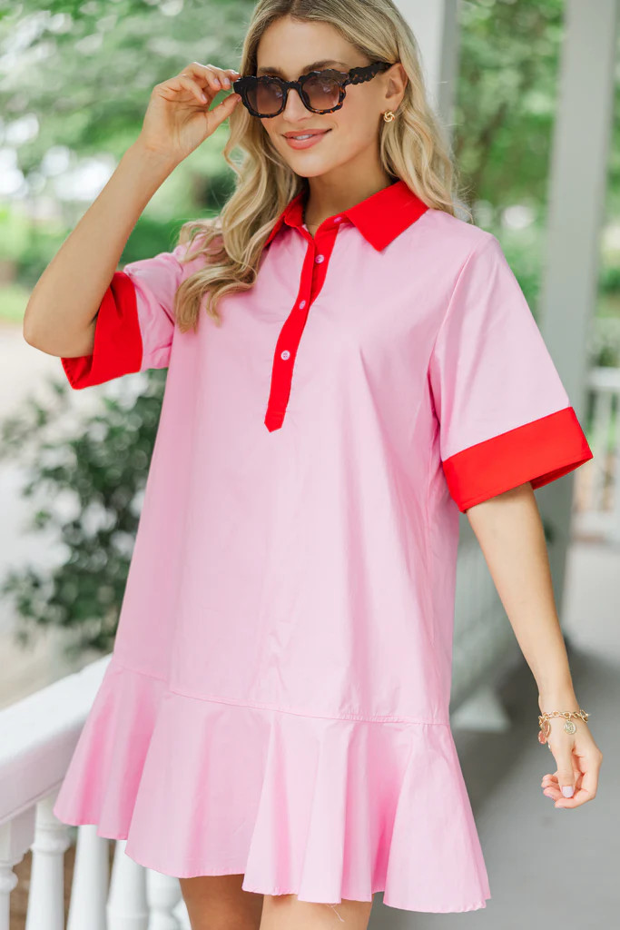 In Your Prime Pink Dress | The Mint Julep Boutique