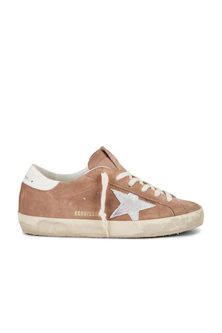 Golden Goose Super Star Sneaker in Pink, Silver, & White from Revolve.com | Revolve Clothing (Global)