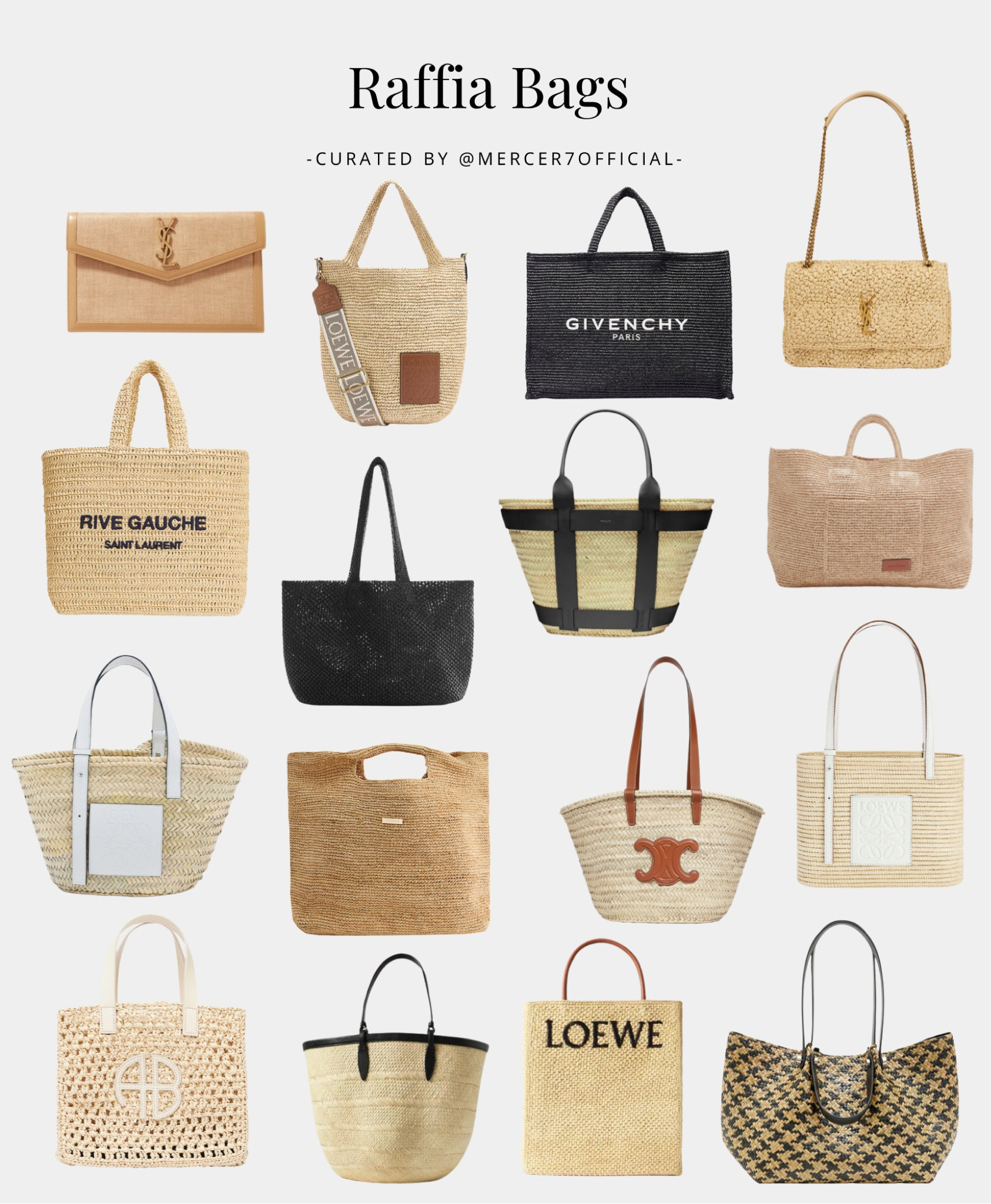 A raffia bag is a summer staple for me! Here are a few i’ve been loving recently.

Raffia Bag, Beach Bag, Summer Style, Summer Inspo, Holiday Style

#LTKtravel #LTKSeasonal #LTKFind