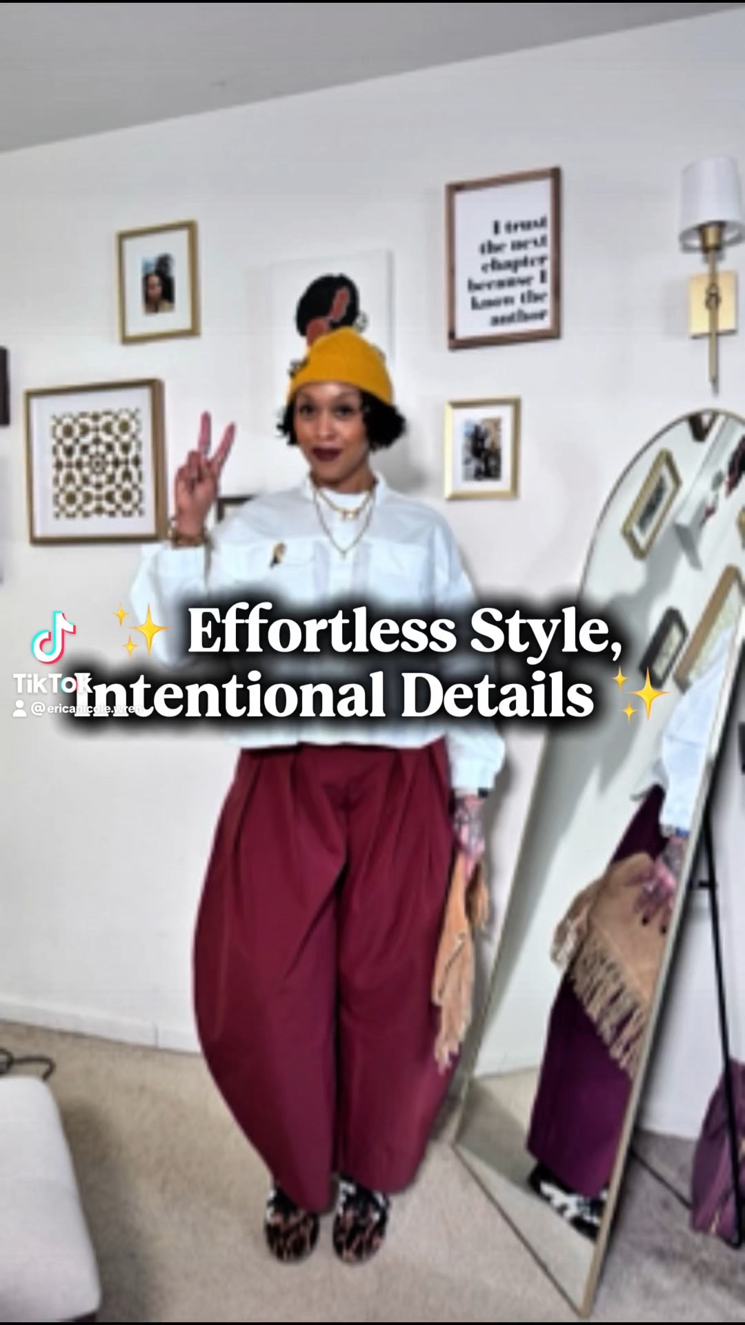 Effortless, comfortable, and still giving ✨
This is your sign that relaxed silhouettes + intentional styling = a whole vibe.
Style doesn’t have to be complicated to be impactful.

✨top- sz. Med. (Walmart)
✨pants- sz. XL (SHEIN)
✨shoes- H&M
✨fringe bag- Thrift store
✨beanie- Target


#LTKMidsize #LTKootd #LTKOver40