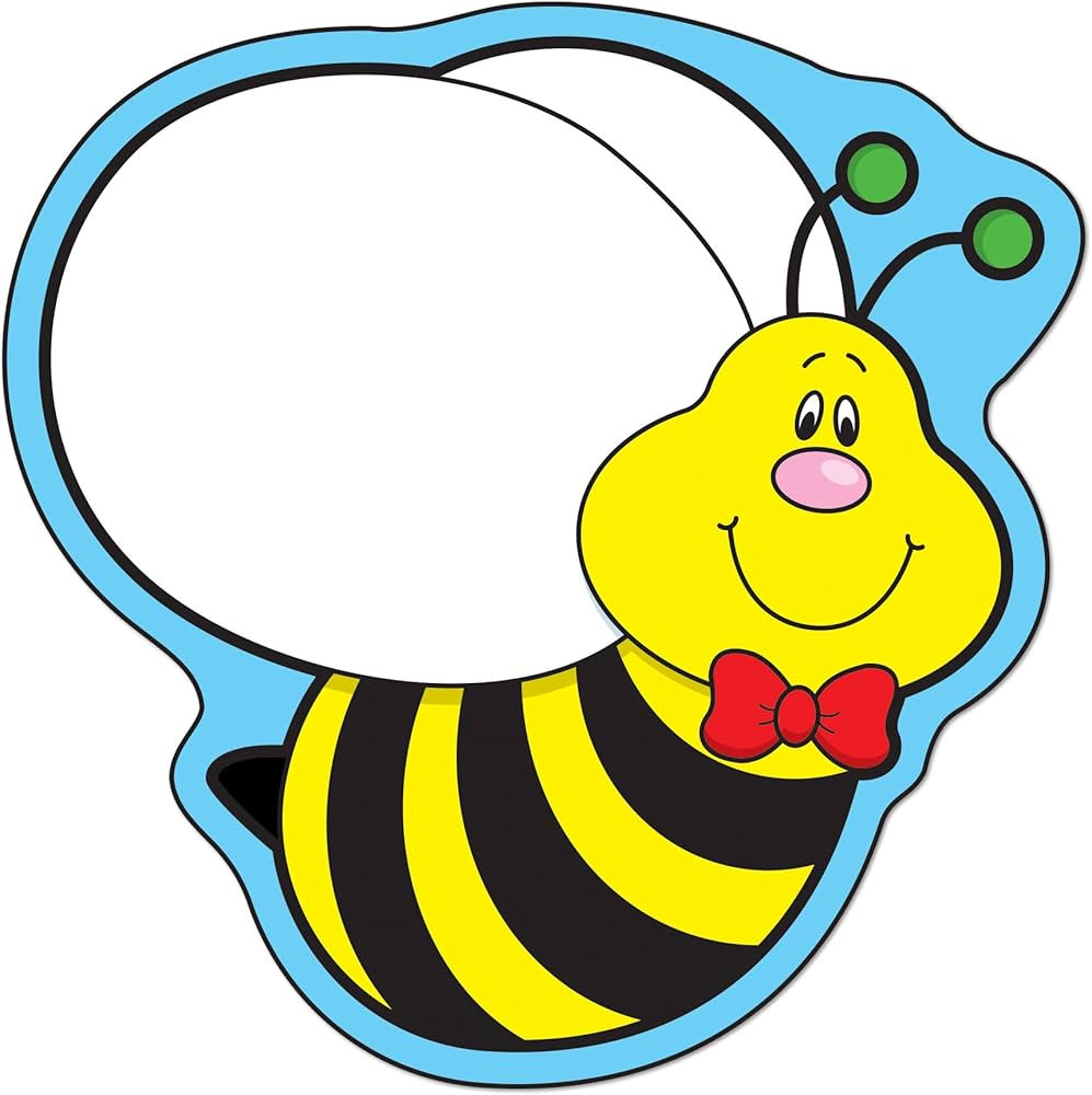 Carson Dellosa Bumble Bee Cutouts for Bulletin Boards, Bee Bulletin Board Cutouts, Elementary Hon... | Amazon (US)