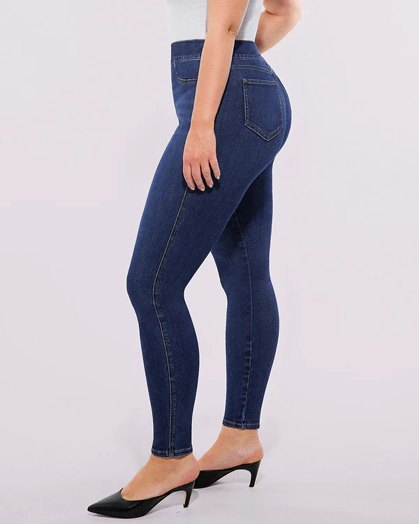 Bare Essentials™ High-Waisted Padded Hip Skinny Jeans | Shapellx Affiliate Program
