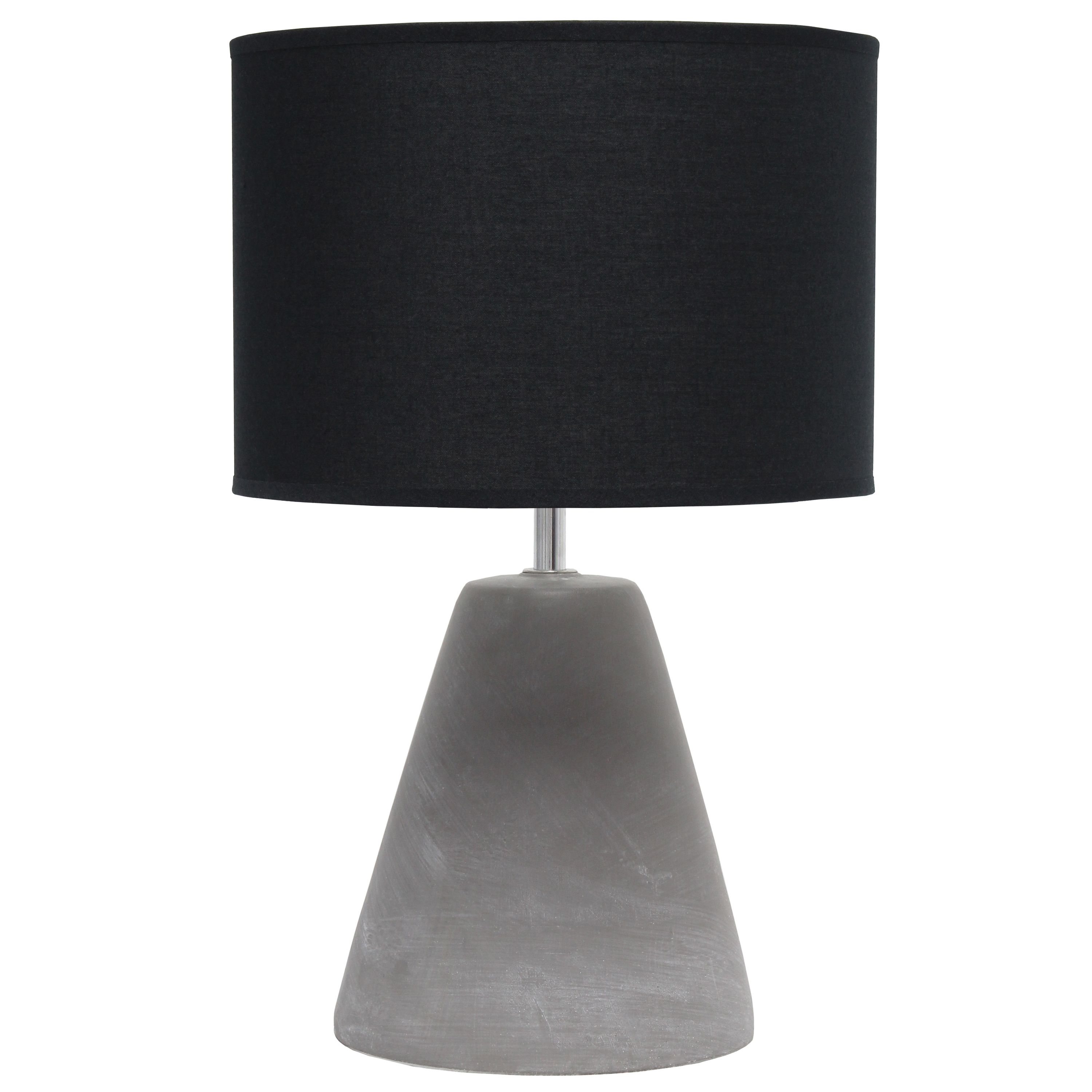Simple Designs Pinnacle Concrete Table Lamp | Walmart (US)