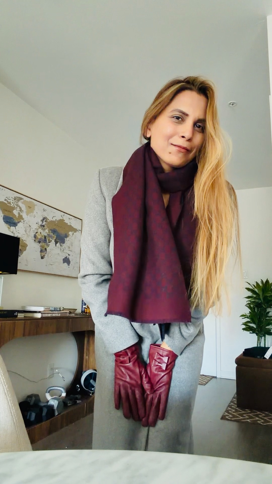Burgundy is one of the most important colors of the season — rich, timeless, and more elevated than ever. A classic Gucci scarf and burgundy leather gloves instantly transform a simple grey coat into a luxurious, polished winter look. ✨
Shop the edit below. ↓


#LTKSeasonal #LTKWorkwear
