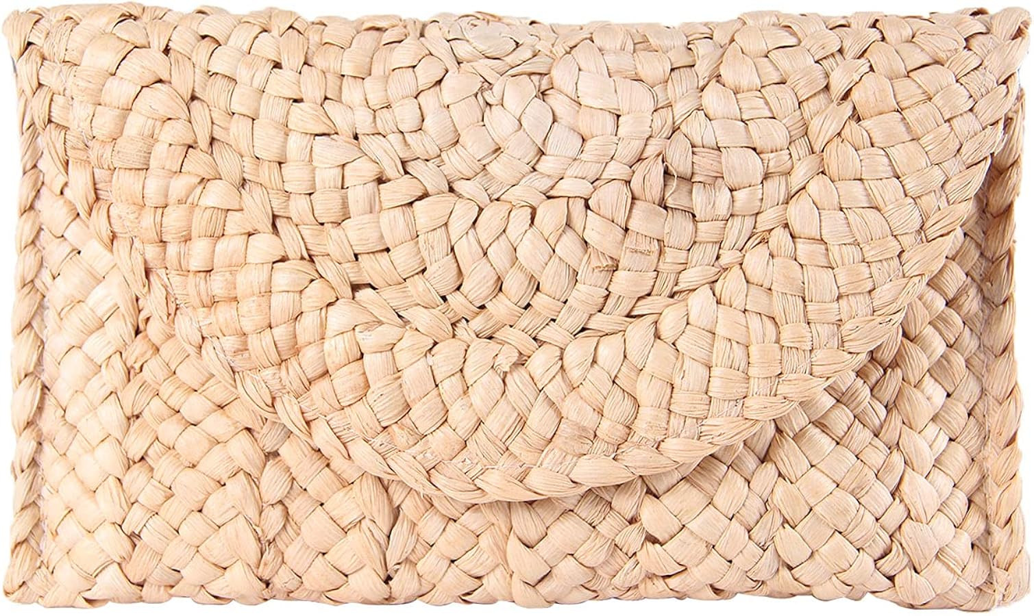 KUANG! Womens Straw Clutch Purse Handbag Shoulder Clutch Envelope Wallet Beach Straw Purse for La... | Amazon (US)