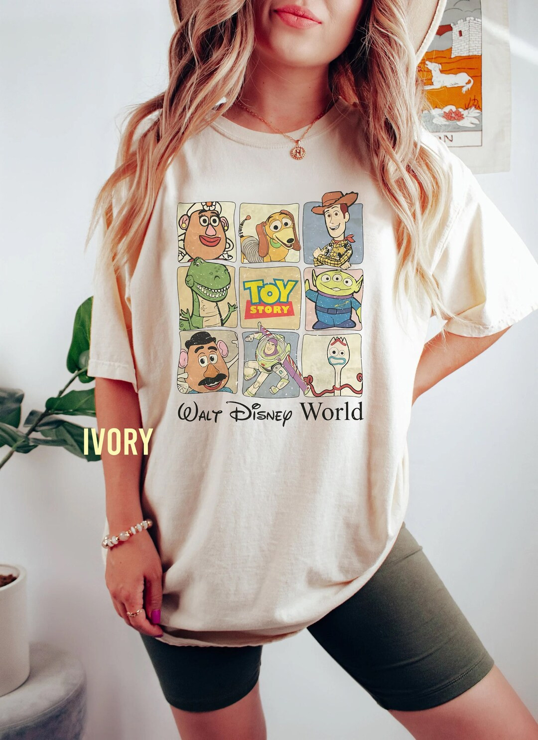 Comfort Colors® Vintage Toy Story Characters Shirt, Disney Shirt, Toy Story Shirt Shirt, Disneyl... | Etsy (US)