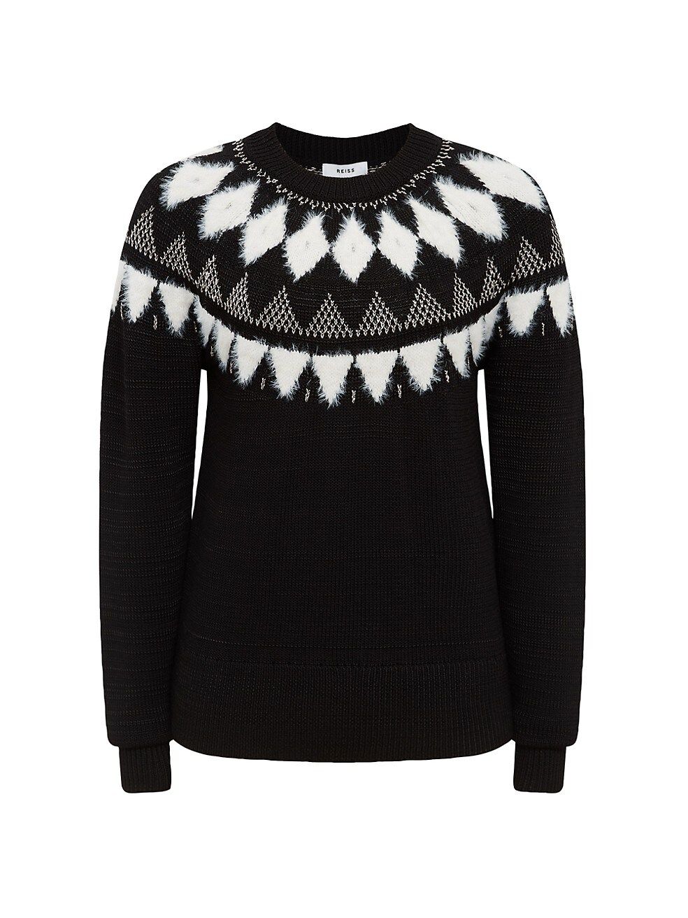 Reiss Holly Geometric Sweater | Saks Fifth Avenue
