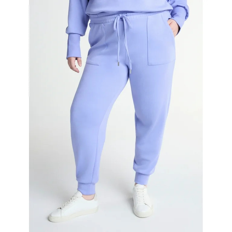 Scoop Women's and Women's Plus Ultimate ScubaKnit Joggers, Sizes XS-4X | Walmart (US)