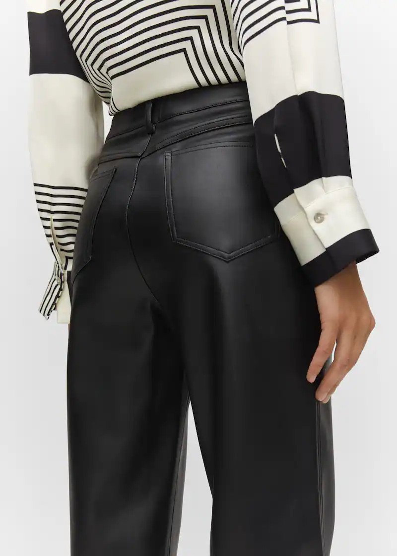 Search: faux leather trousers (9) | Mango USA | MANGO (US)
