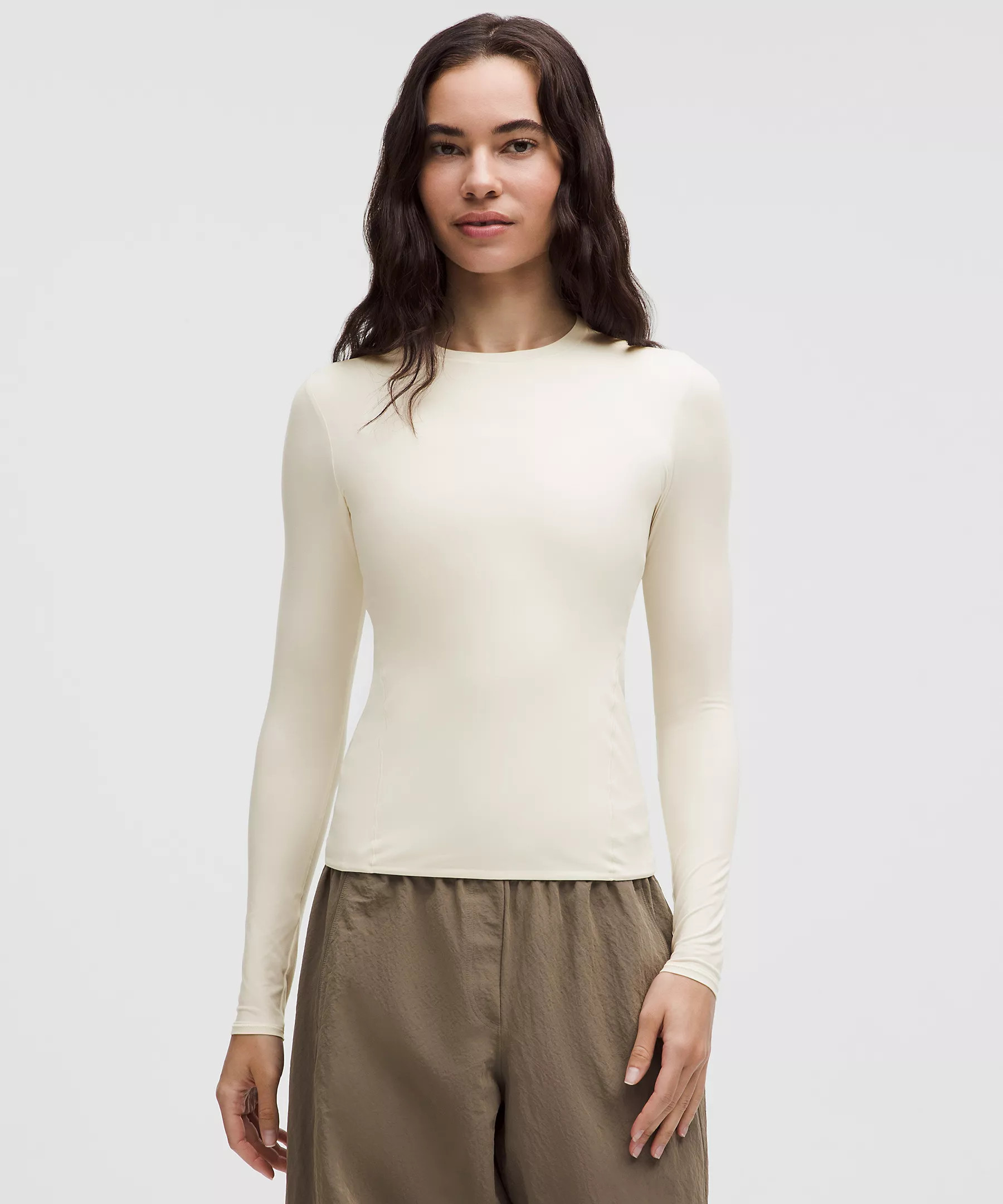 Wundermost Ultra-Soft Nulu Crewneck Long-Sleeve Shirt | Lululemon (US)