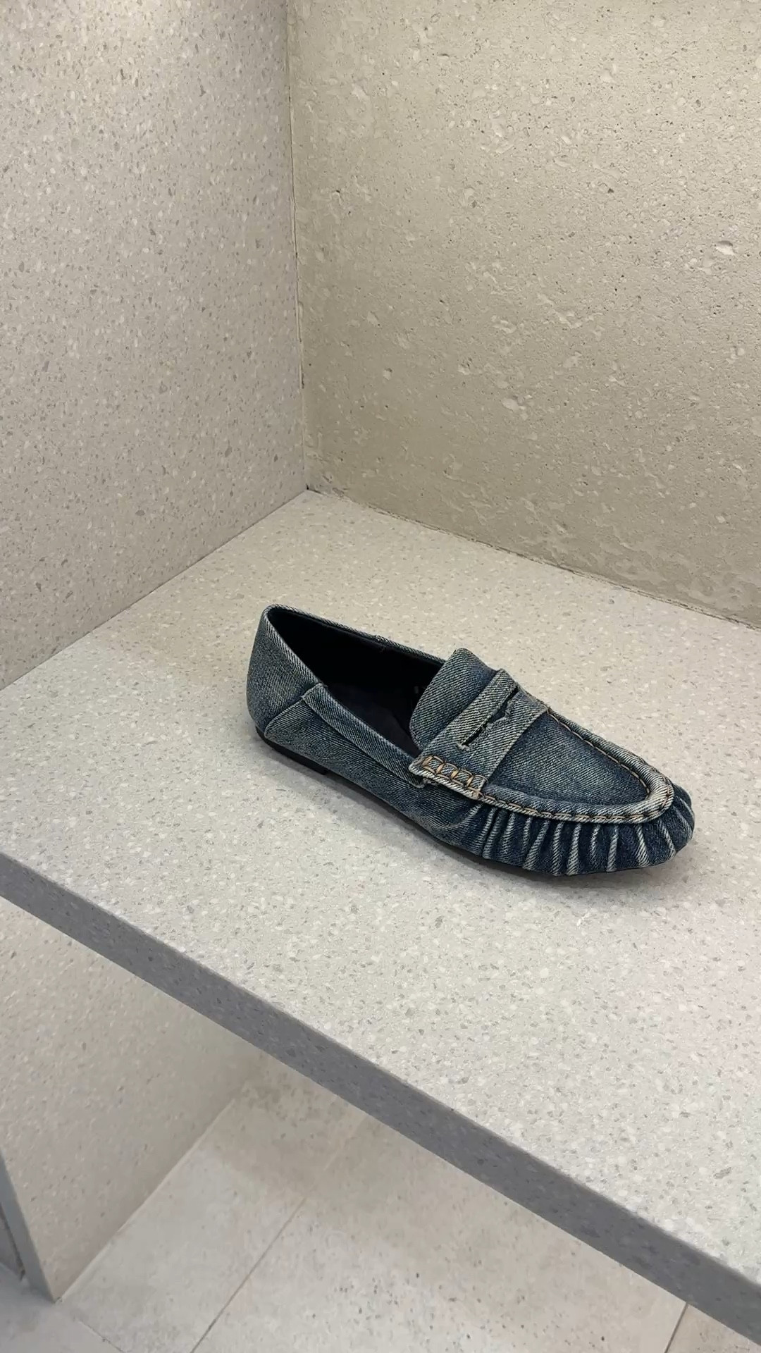 Denim effect loafers! Spring shoe find! 

#LTKootd