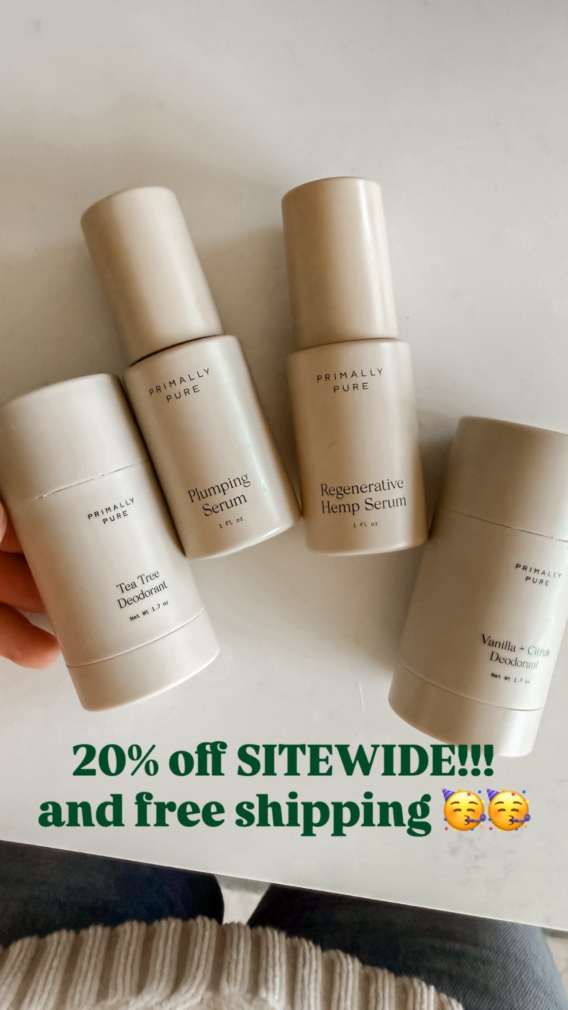 20% off + free shipping from
Primally pure today!!! 

#LTKHoliday #LTKCyberWeek #LTKGiftGuide