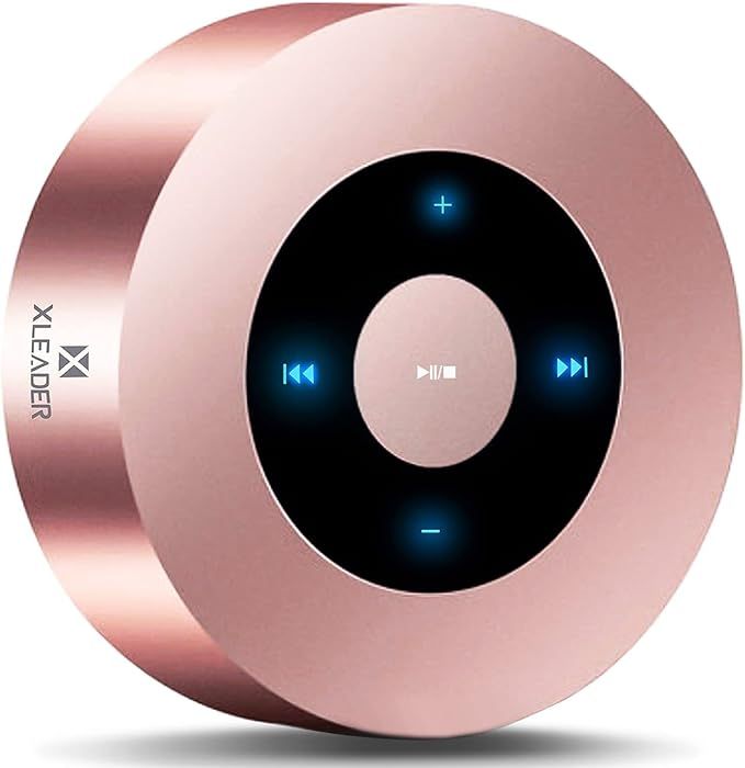 [ Smart Touch] Bluetooth Speaker XLeader SoundAngel A8 (3rd Gen) Premium Rose Gold 3D Mini Speake... | Amazon (US)