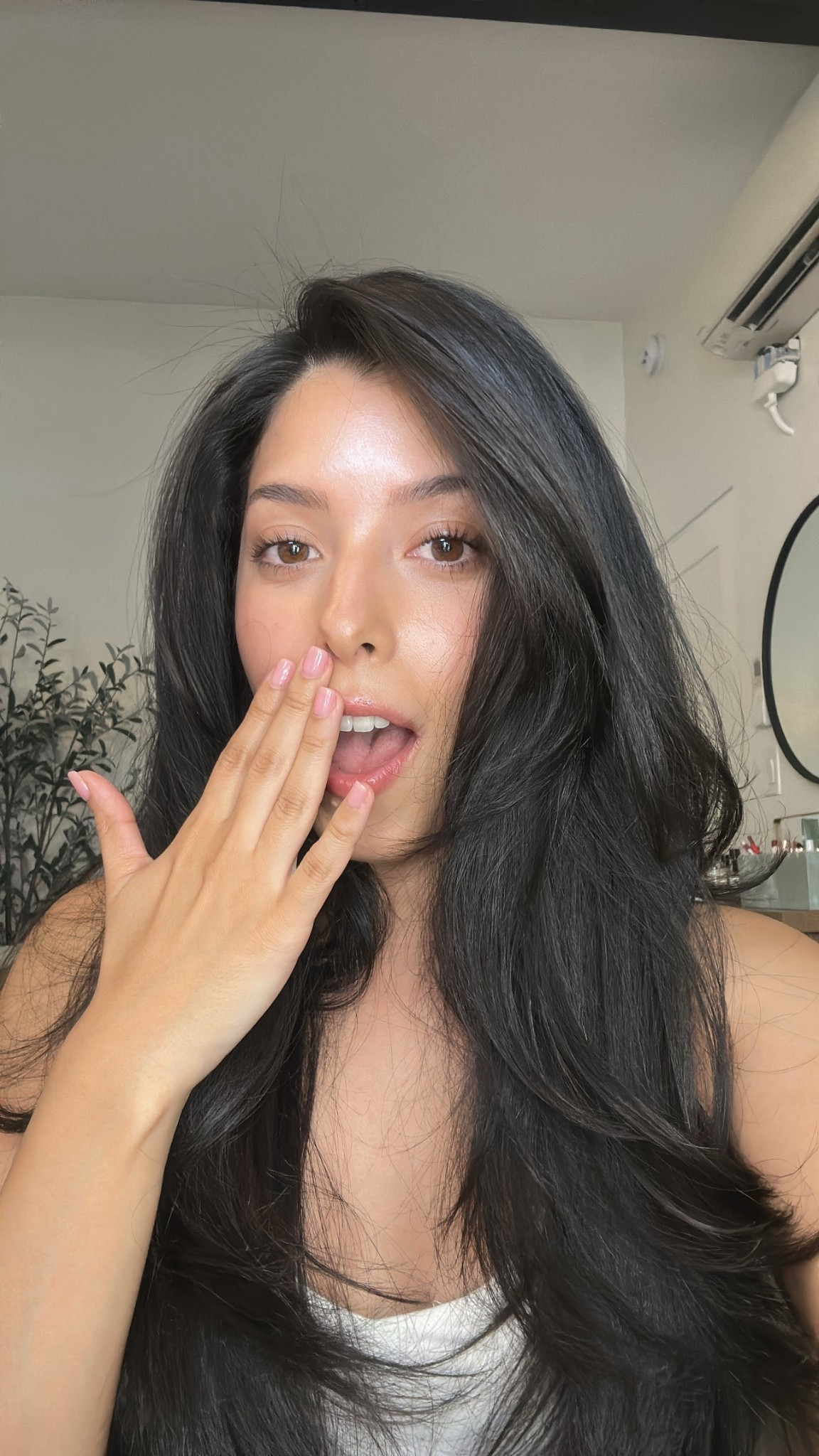 Frizz free hair wash routine