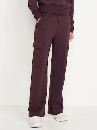 High-Waisted Dynamic Fleece Cargo Pants | Old Navy (US)