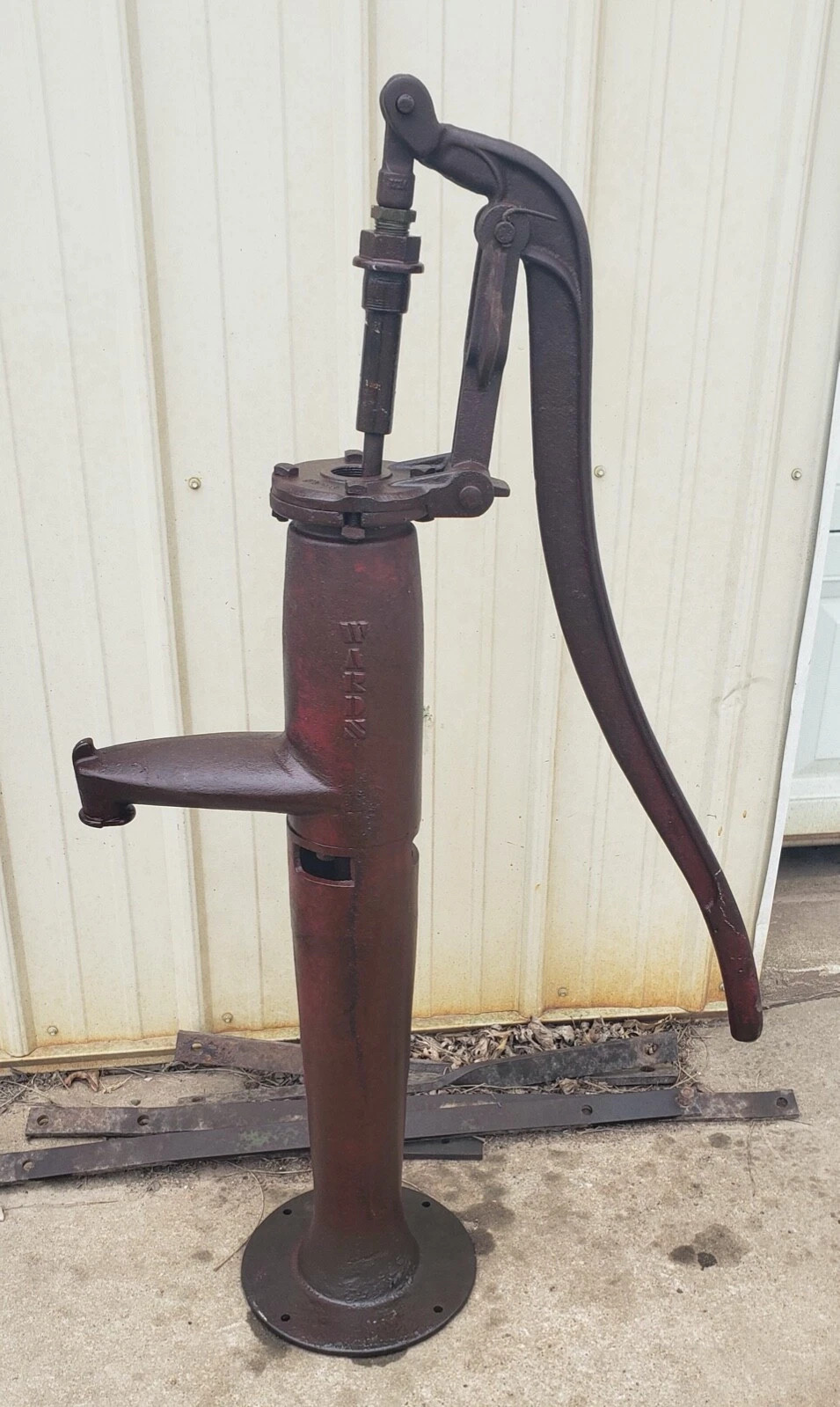 Original Rare Early (Montgomery Wards) Iron Hand Water Well Pump. NICE! Heavy! | eBay | eBay US