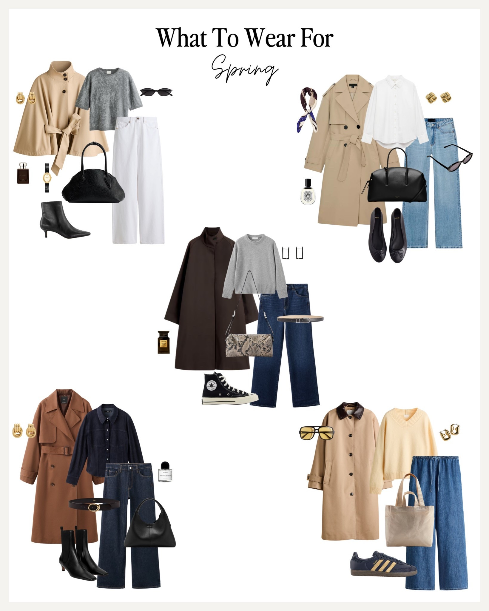 Spring outfit formula: jeans & trench coats 🧥 

#LTKuk #LTKspring
