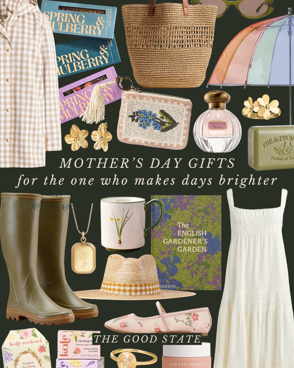 Anthropologie , Anthro, Amazon, Quince, mini dress, maxi dress denim jacket, chore coat, earring, socks, beauty, sunglasses, spring outfit, spring fashion, tote bag, purse, woven purse, spring break, bandanna, scarf, quilted jacket, the good state, Lauren England, gola sneakers, clutch vacation outfit, hoop, earrings, American Eagle, target target fashion, target style sneakers, veja, mini dress, floral dress, wedding guest, dress, Easter, vacation, outfit, ootd, butter yellow, Mother’s Day outfit, Mother’s Day gift, farmers market, dillards, nordstrom, travel outfit, spring fashion , Mother’s Day gift guide, Mother’s Day gift ideas, mark and Graham 

#LTKStyleTip #LTKGiftGuide #LTKSaleAlert