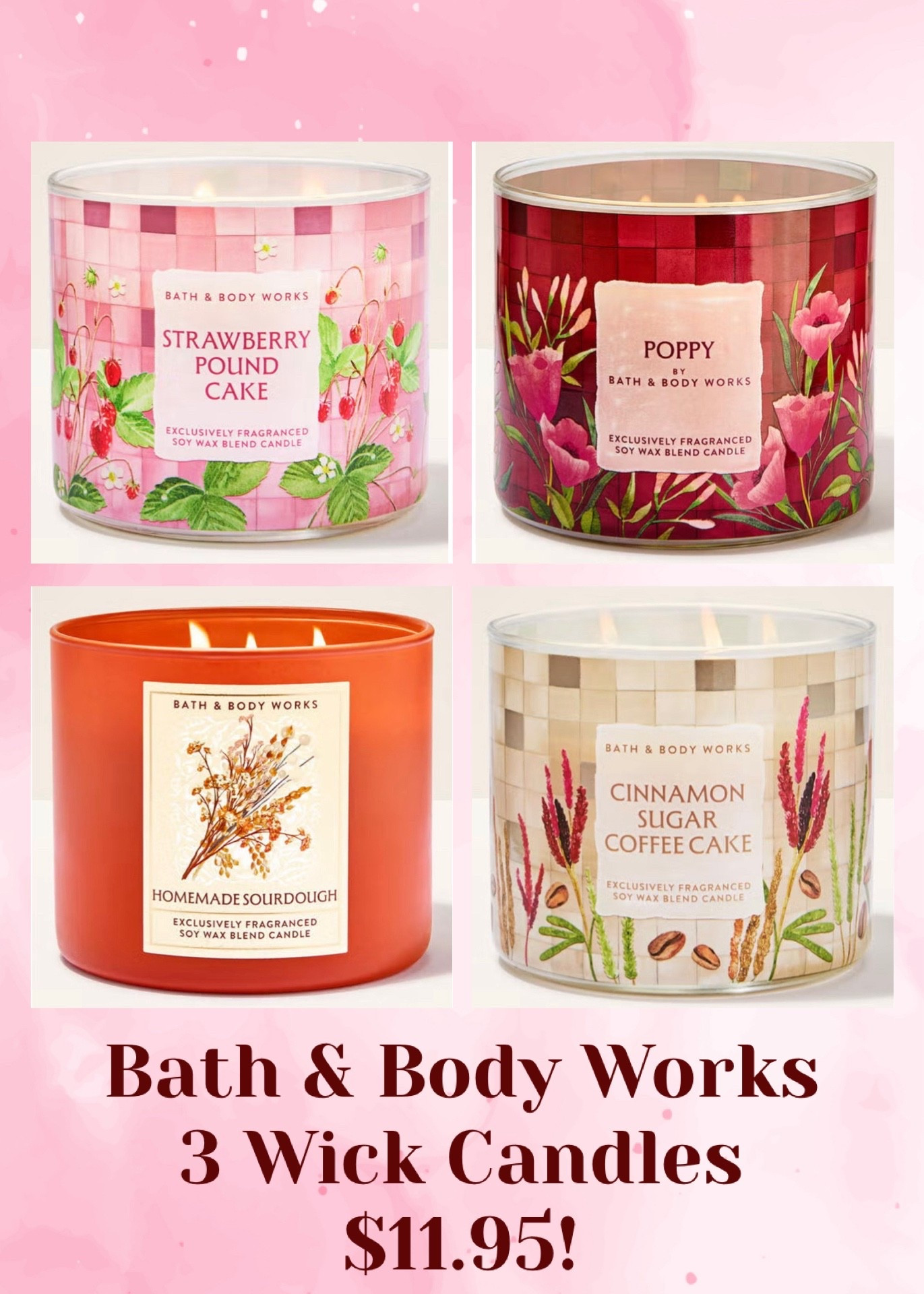 Bath & Body Works has 3 Wick Candles down to only $11.95 today - best pricing of the year thus far!! Tons of new scents also launched overnight, and are definitely worth browsing 🕯️ Continues to be the #1 selling candle in the U.S.!

#LTKSaleAlert #LTKHome #LTKBeauty