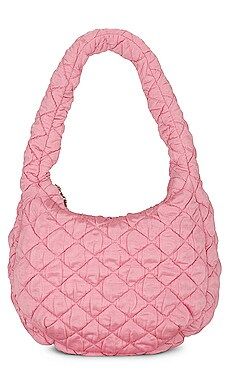 Frankies Bikinis Puff Bag in Baby Pink from Revolve.com | Revolve Clothing (Global)