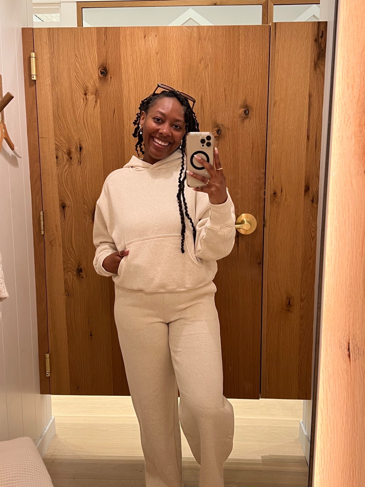 Such a comfy set! NEED this in all colors 🤍

#LTKootd #LTKPetite