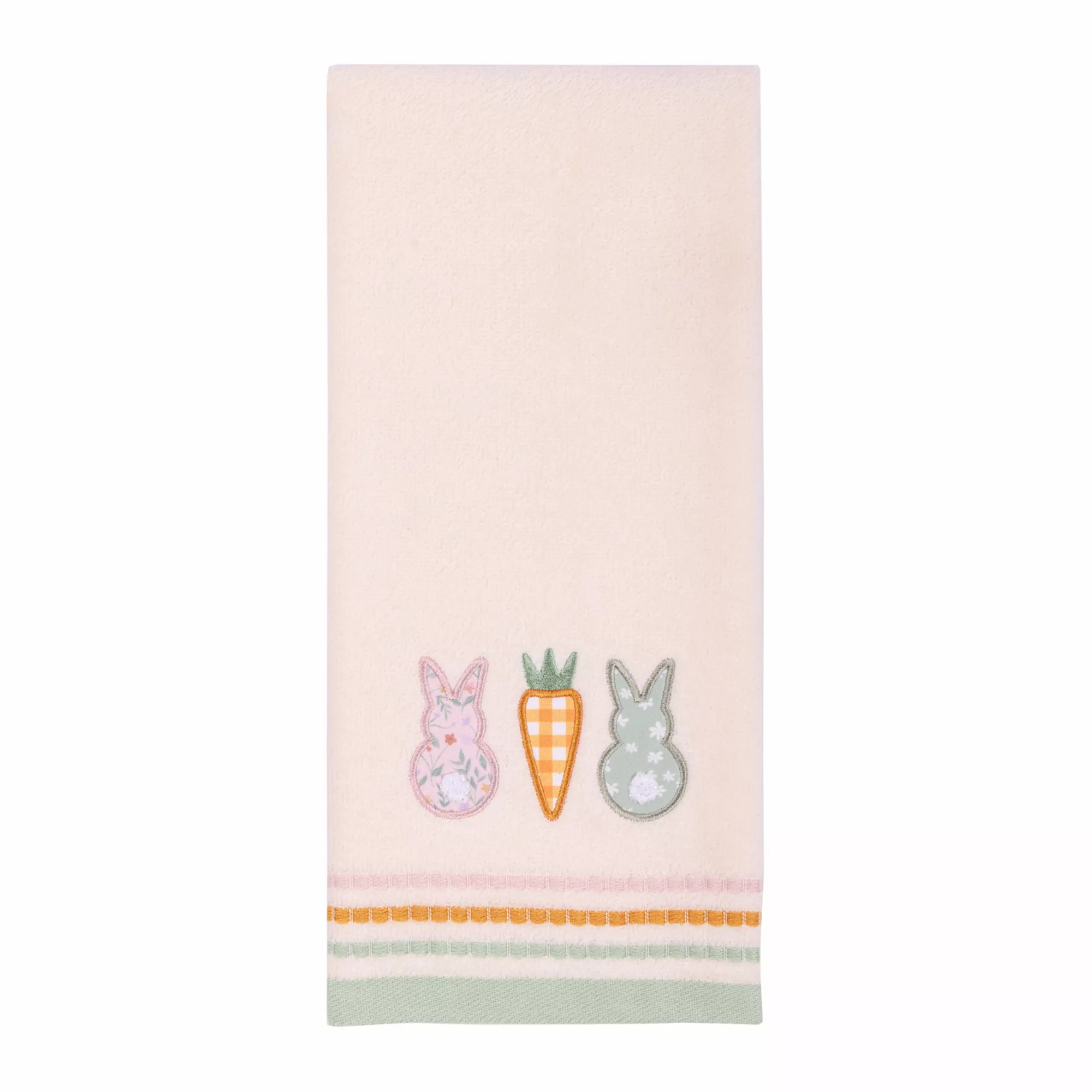Celebrate Together™ Easter Printed Bunnies & Carrot Hand Towel | Kohl's