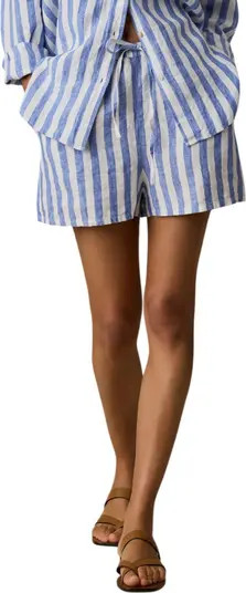 Faherty Laguna Montecito Linen Shorts | Nordstrom | Nordstrom