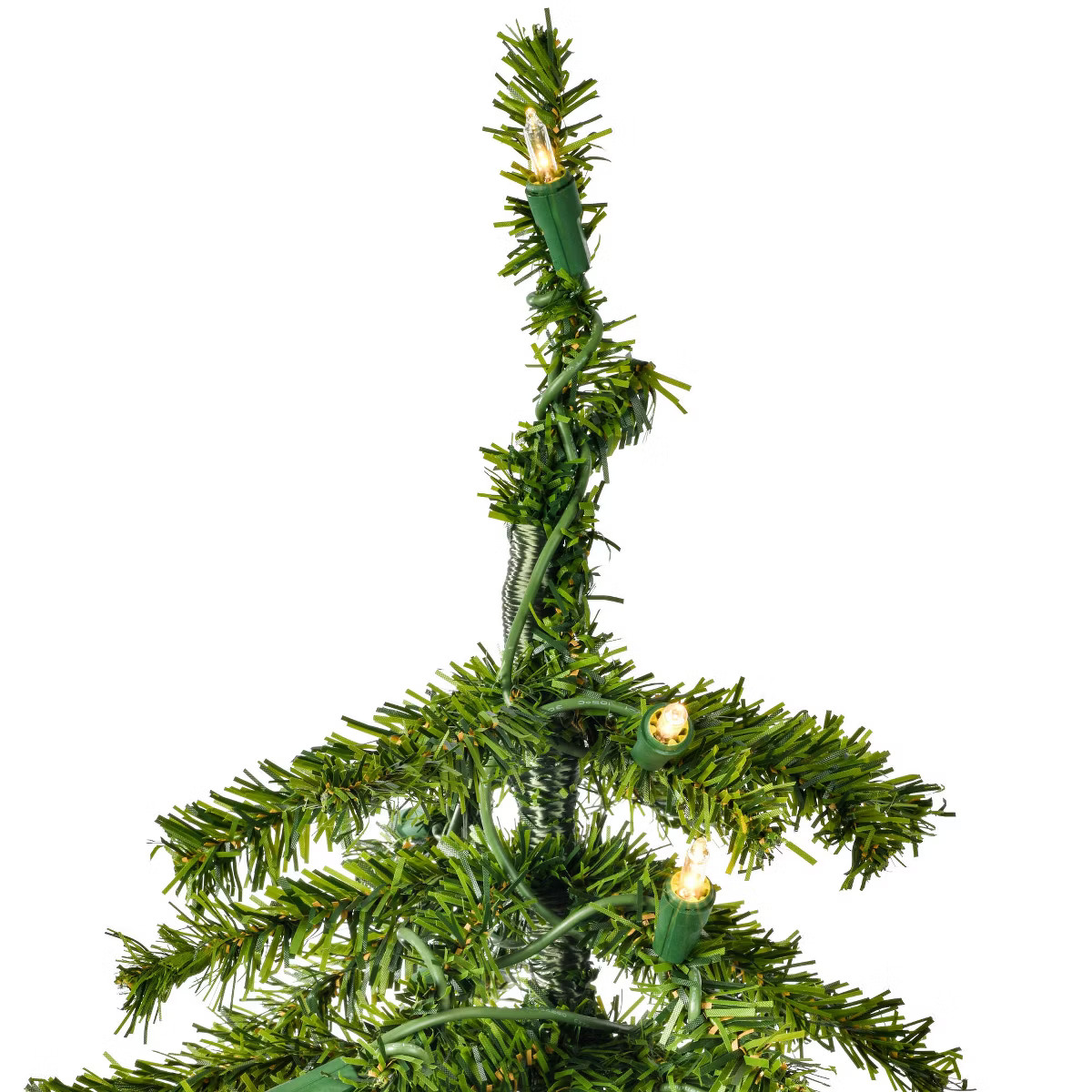 Vickerman 7' Natural Alpine Artificial Christmas Tree featuring 921 PVC Tips. | Target