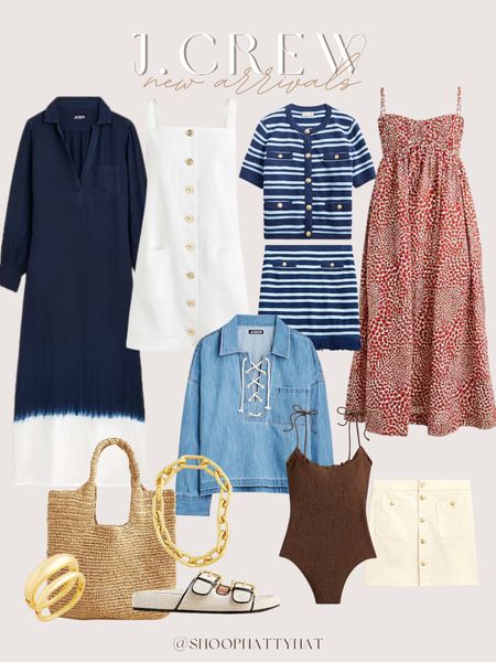 J.Crew new arrivals! 

J.Crew - spring clothes - spring accessories - preppy outfits - spring outfits - jcrew favorites - summer outfit ideas - styling tips 

#LTKstyletip #LTKSeasonal