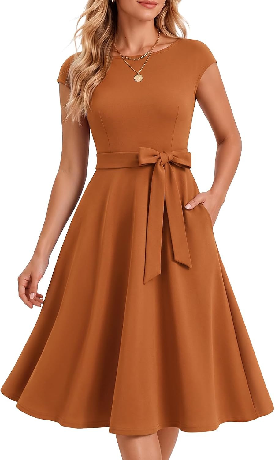 DRESSTELLS Cocktail Dresses for Women, Formal Wedding Guest 1950s Dress | Amazon (US)