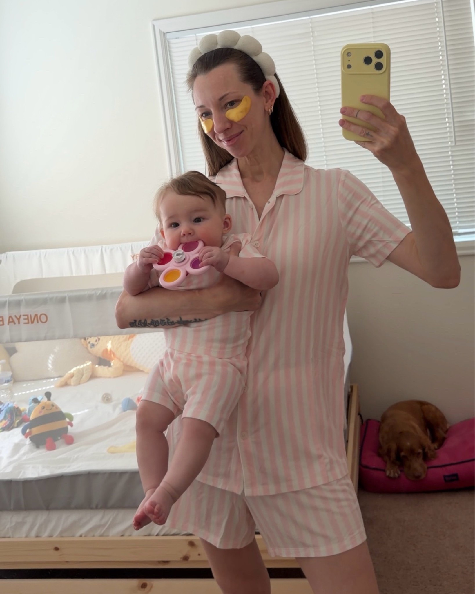 Mommy & Me matching pajamas 🌸

#LTKBaby #LTKmomlife