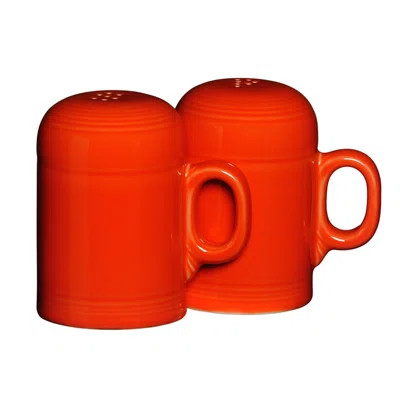 Fiesta Rangetop Salt and Pepper Shaker Set Fiesta Color: Poppy | Wayfair North America
